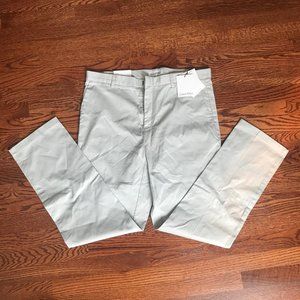 Calvin Klein Slim Fit Men Slacks Sz 34x32 Color Gray NEW NWT